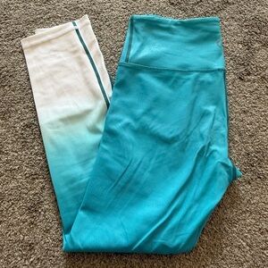 Zyia Teal Ombre Leggings